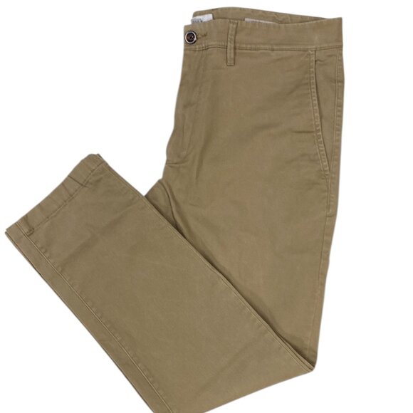Goodfellow & Co. Men's Tan Chino Pants, 36W x 34L, Slim - Picture 1 of 15